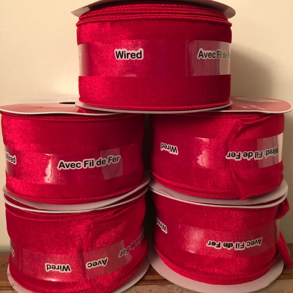 Christmas Noel wired ribbons on sale! - Picture 2 of 2